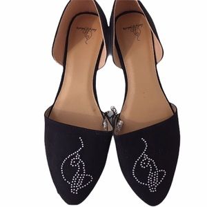 💕 LAST 2 💕 Black baby phat y2k flats size 8 & 11